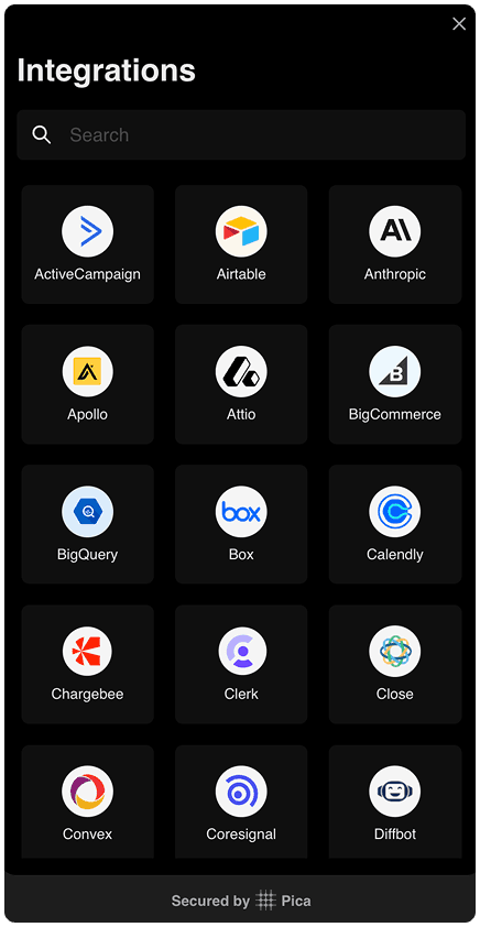 AuthKit Modal Preview
